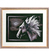 Набор для вышивания Panna "Лунный конь",30,5х23,5 см