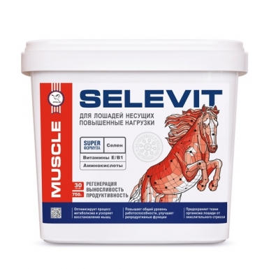 SELEVIT-комплекс витамины E-В1/селен/аминокислоты 600г